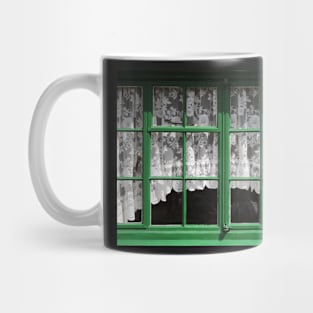 Green Window Mug